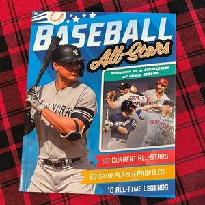 Baseball All Stars Kids Book - Blue